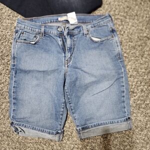 Levi's Light Blue Denim Shorts